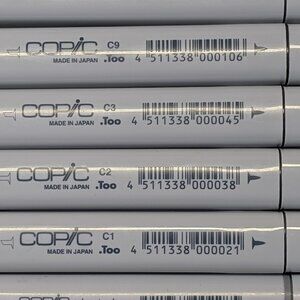 47 Copic Markers & 17 Marker Ink Refills, Gently Used/Like New/ Brand New